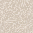 Floral Beige & Brown Boho Fine Linen Wallpaper by Galerie