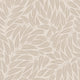 Floral Beige & Brown Boho Fine Linen Wallpaper by Galerie