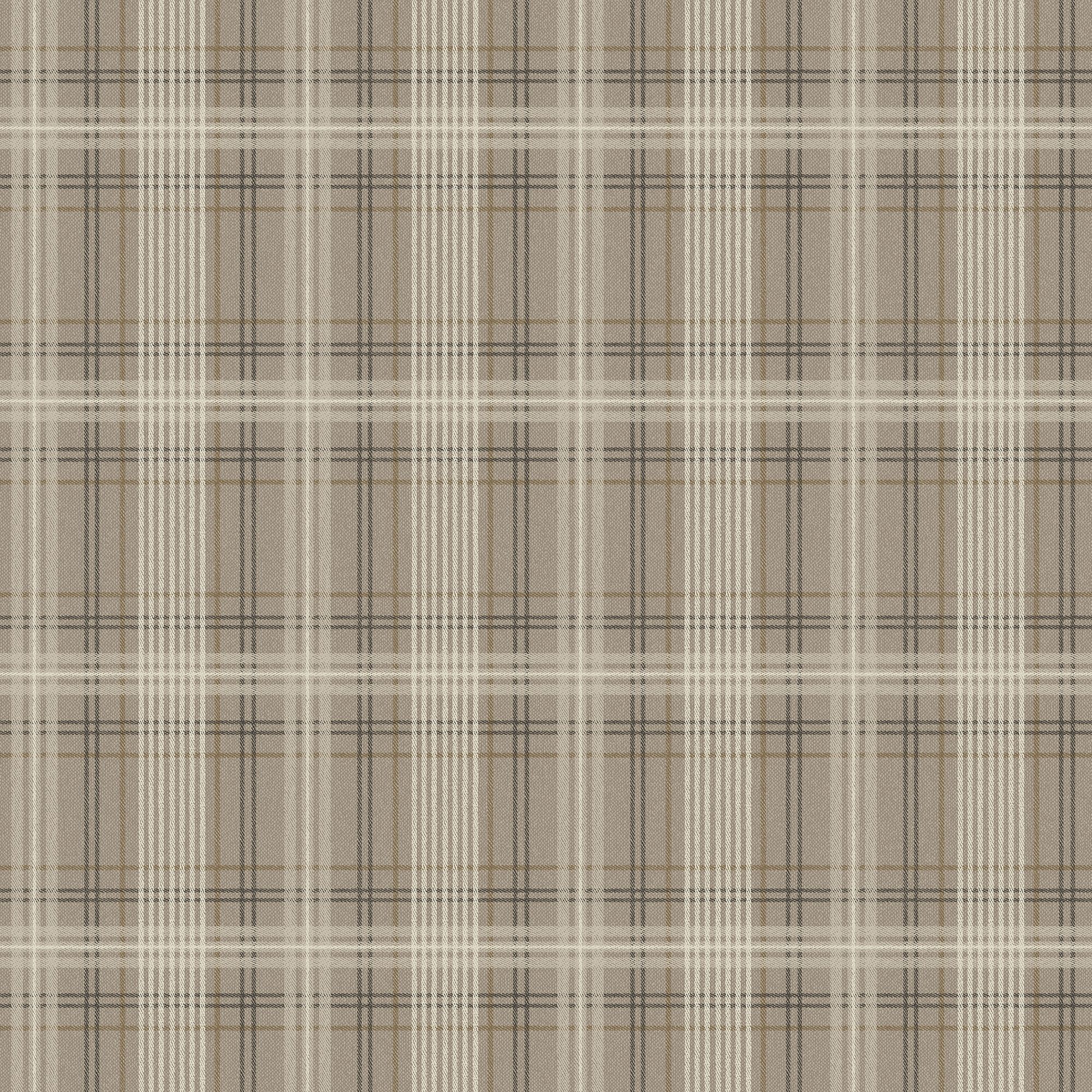 3579 Tailor´s Tweed Dark Brown Cottage Garden Wallpaper by Boråstapeter