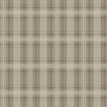 3579 Tailor´s Tweed Dark Brown Cottage Garden Wallpaper by Boråstapeter