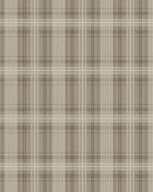 3579 Tailor´s Tweed Dark Brown Cottage Garden Wallpaper by Boråstapeter
