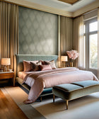 35803 Stripes Green Wallpaper by Galerie