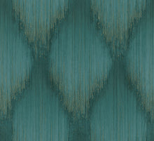35806 Stripes Green Wallpaper by Galerie