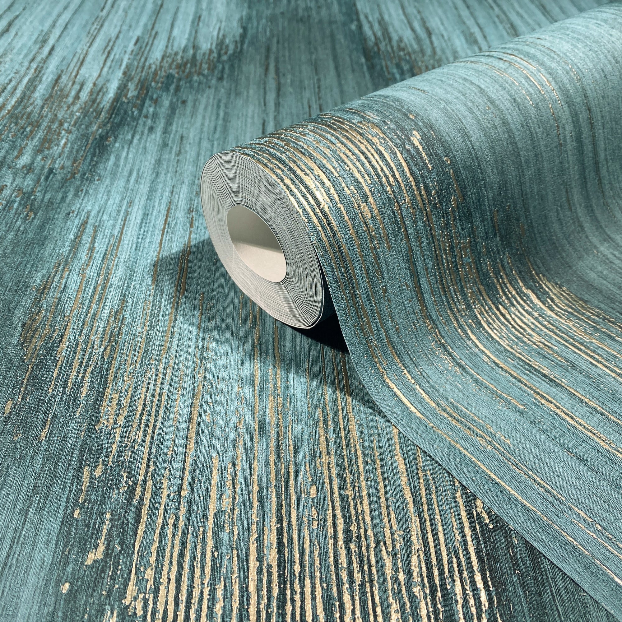 35806 Stripes Green Wallpaper by Galerie