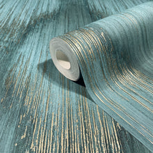 35806 Stripes Green Wallpaper by Galerie