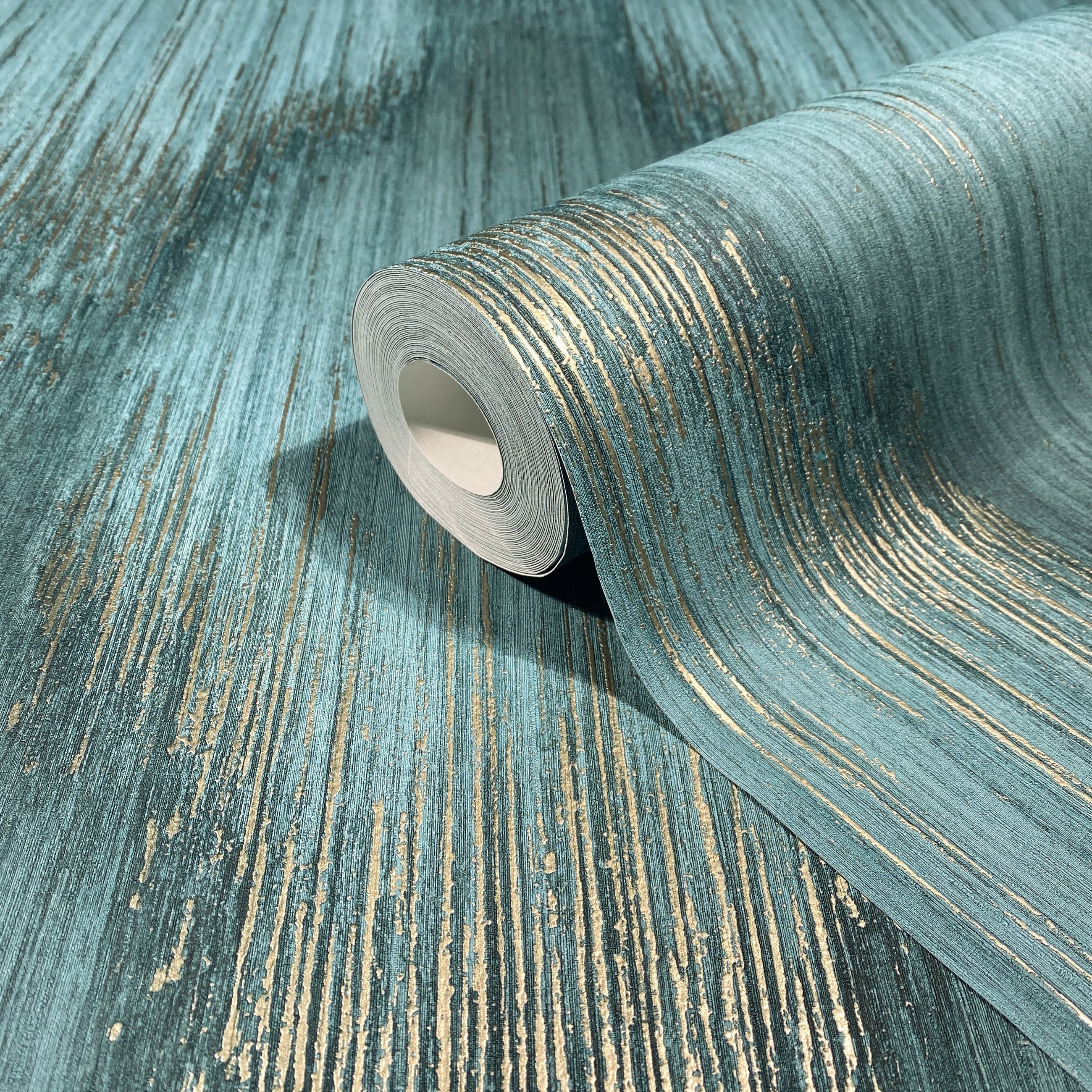 35806 Stripes Green Wallpaper by Galerie