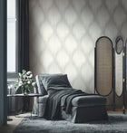 35807 Stripes Silver Grey Wallpaper by Galerie