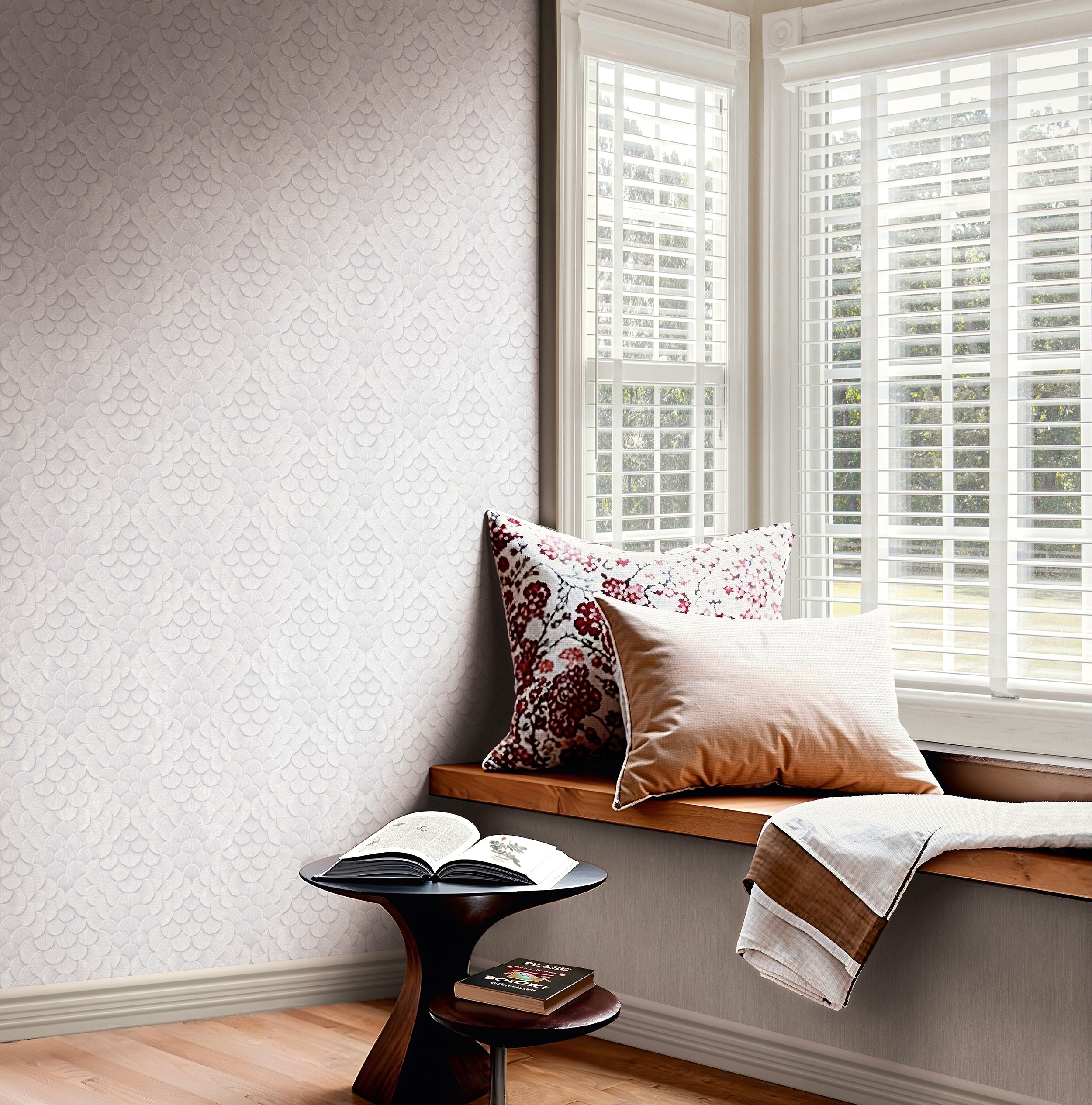 35809 3D optics Silver Grey Wallpaper by Galerie