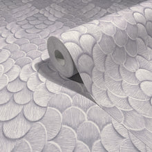 35809 3D optics Silver Grey Wallpaper by Galerie
