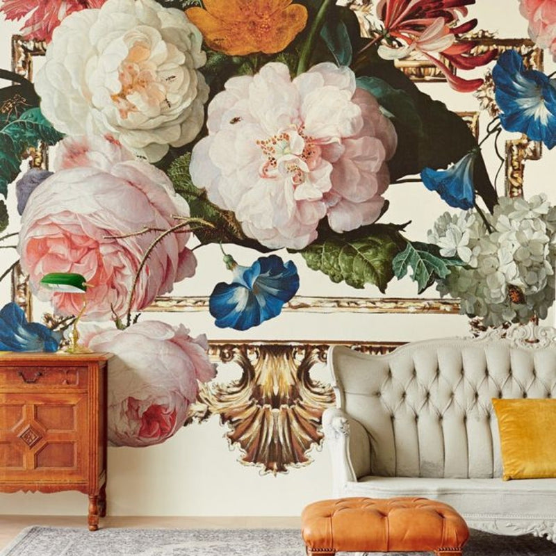 358111 Flower Crown Cornice Masterpiece Wallpaper By Eijffinger