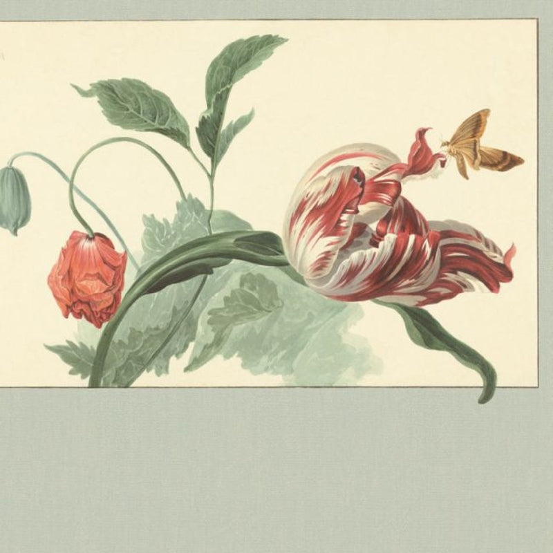 358119 Garden Postcard Masterpiece Wallpaper By Eijffinger