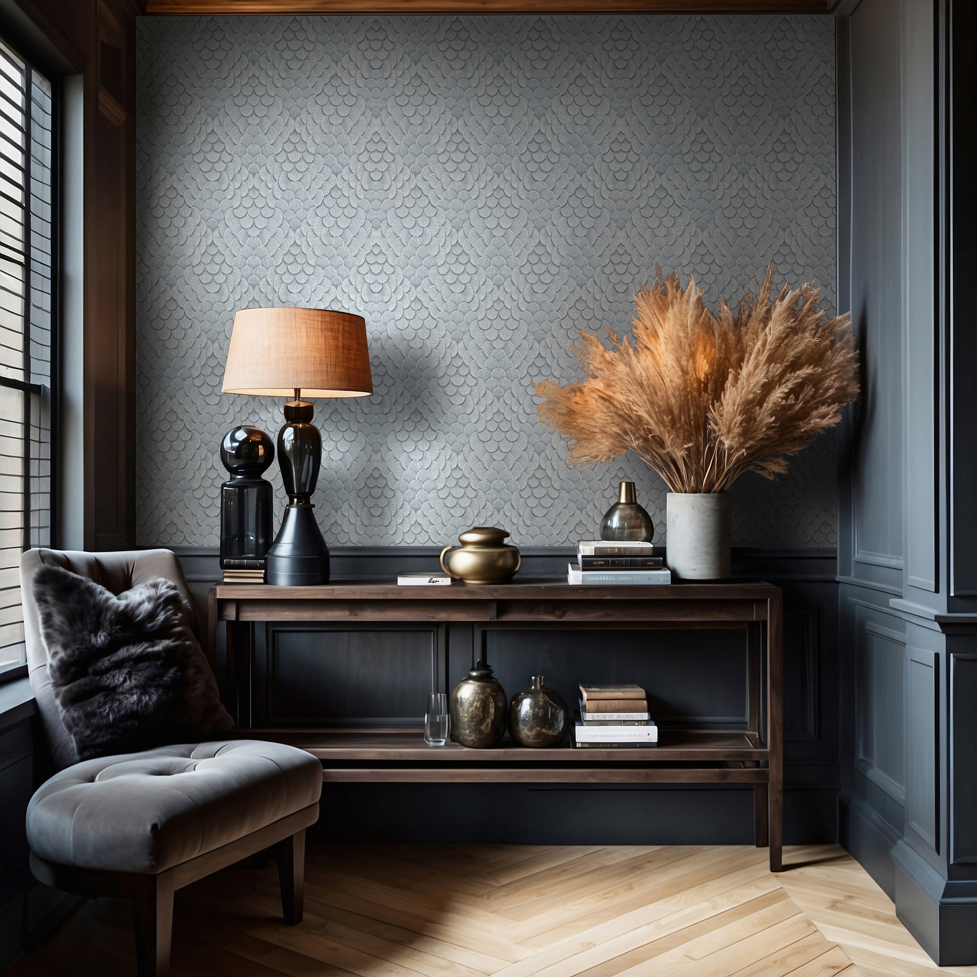 35813 3D optics Green Wallpaper by Galerie