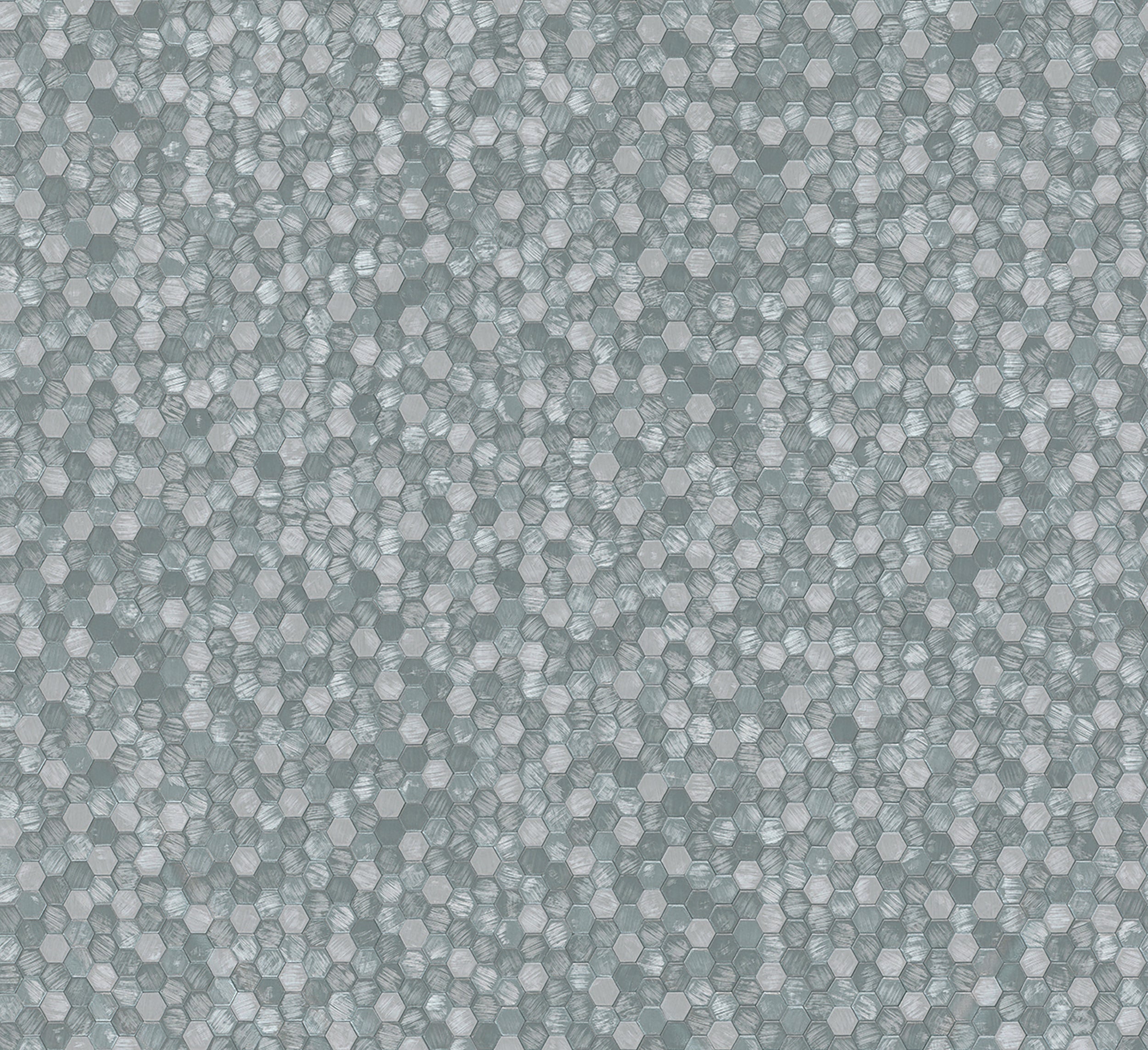 35814 Tile optics Silver Grey Wallpaper by Galerie