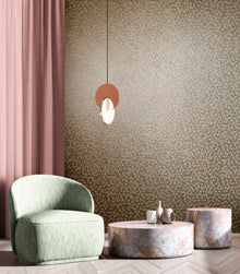 35816 Tile optics Gold Wallpaper by Galerie