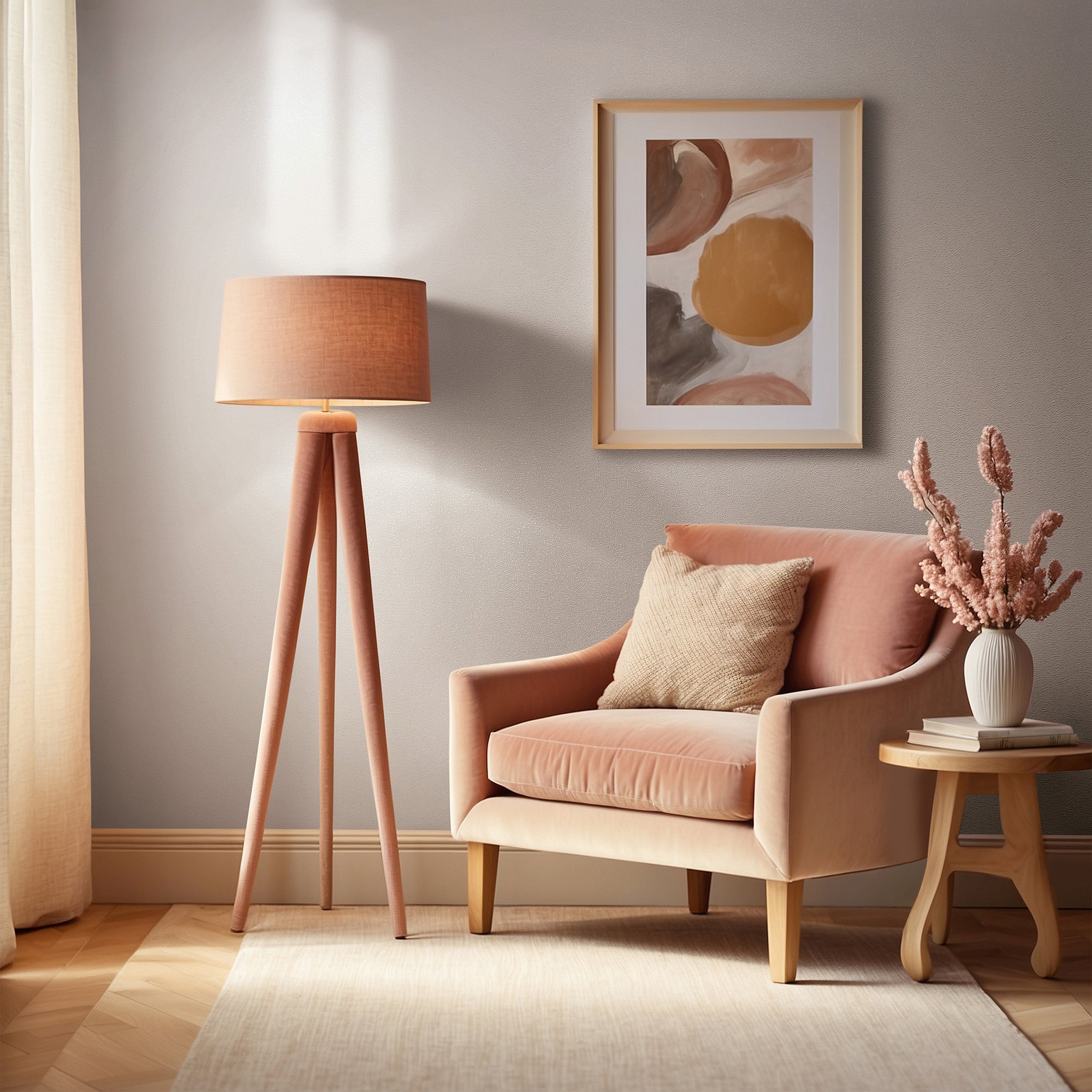 35819 Uni Pink Wallpaper by Galerie