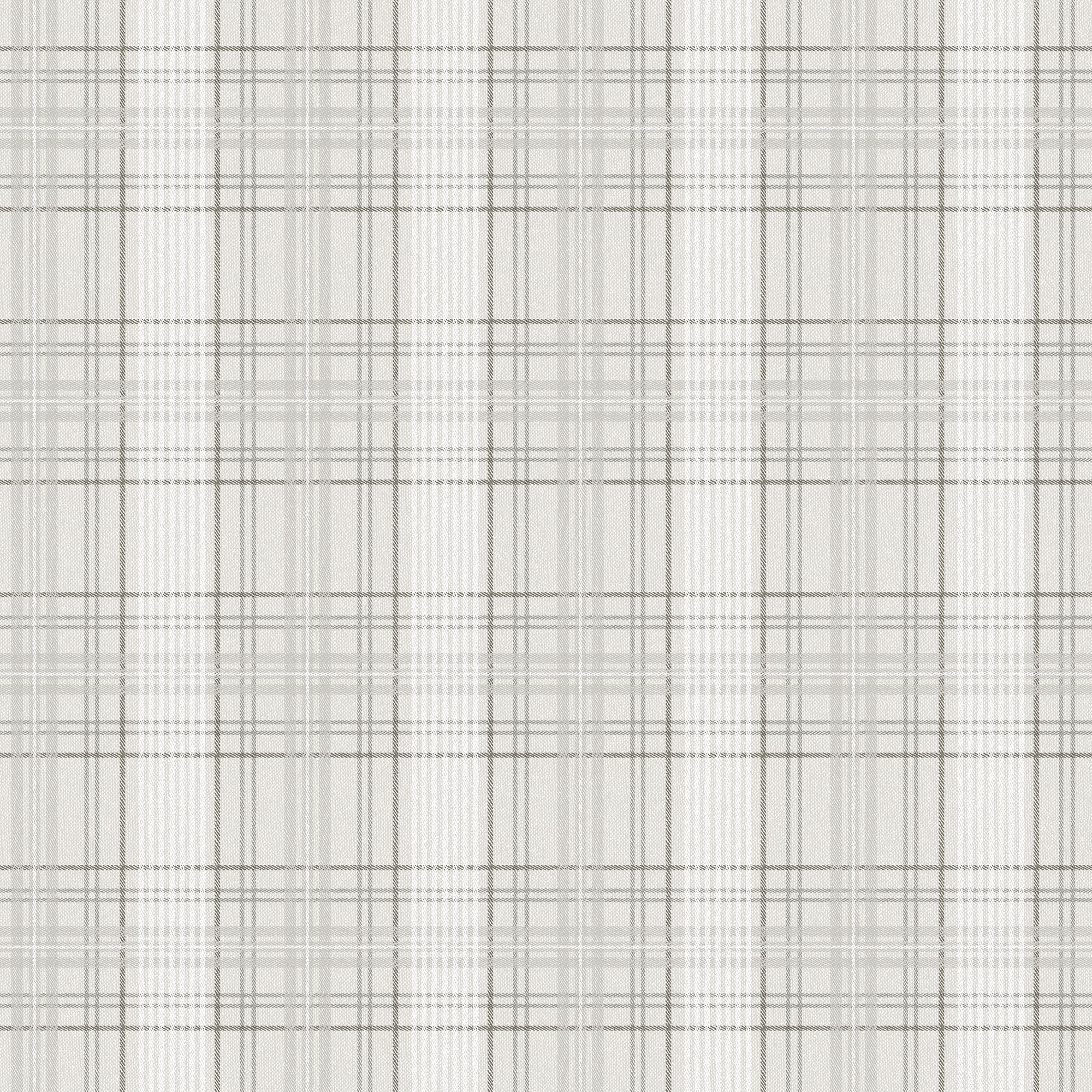 3581 Tailor´s Tweed Light Grey Cottage Garden Wallpaper by Boråstapeter