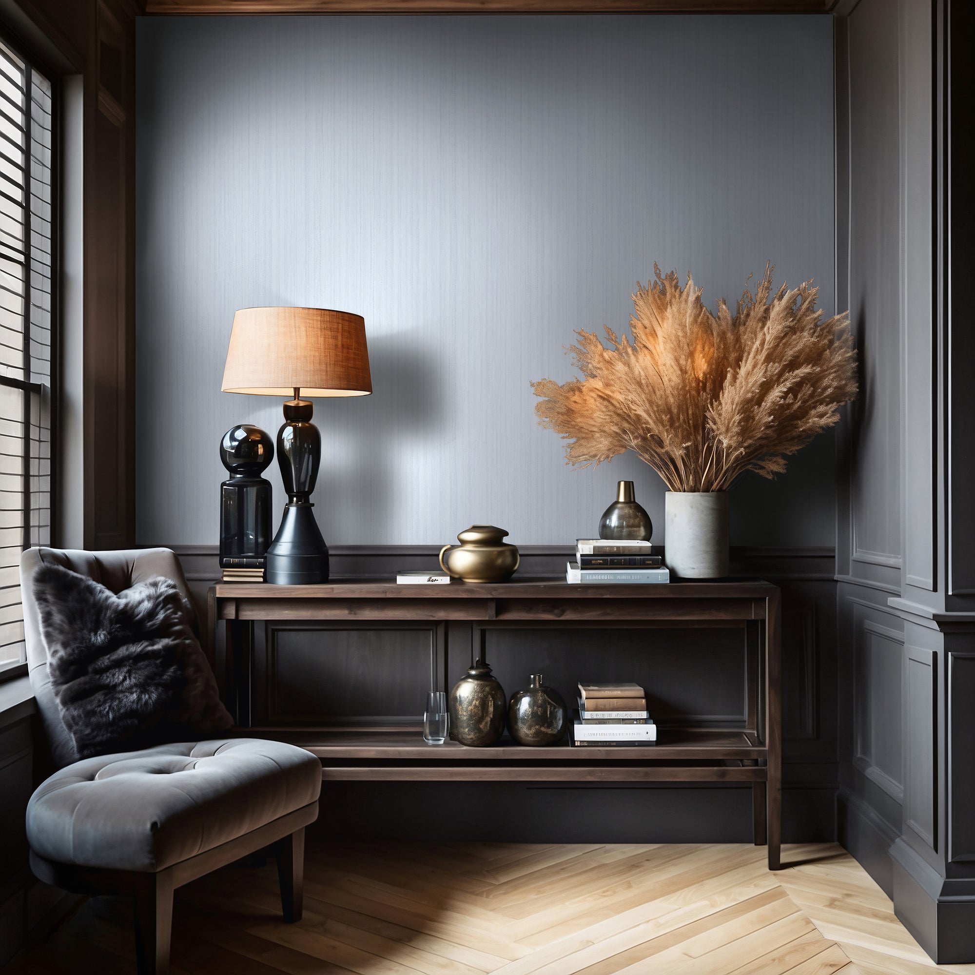 35831 Stripes Blue Wallpaper by Galerie