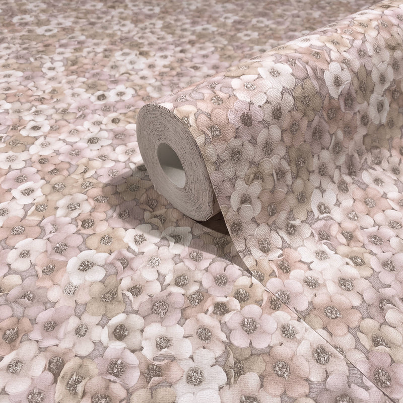 35842 Floral Pink Wallpaper by Galerie