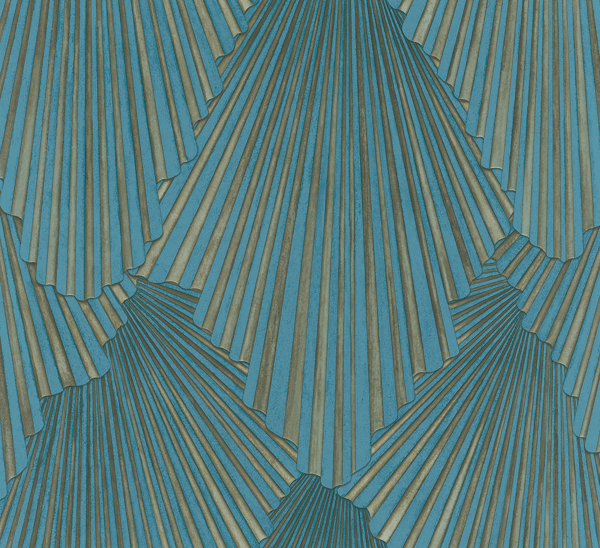 35850 Graphic Green Wallpaper by Galerie