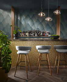 35850 Graphic Green Wallpaper by Galerie