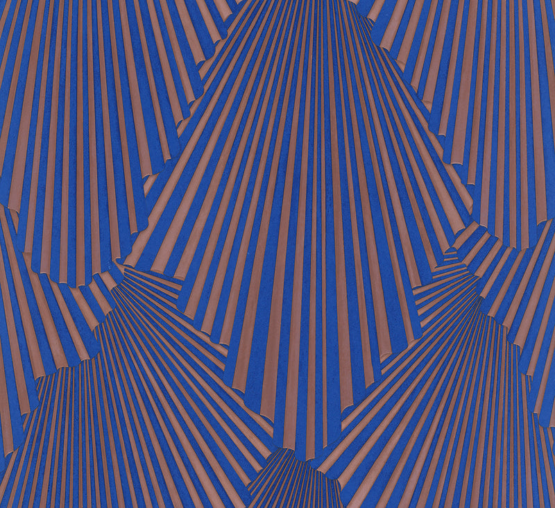 35851 Graphic Blue Wallpaper by Galerie