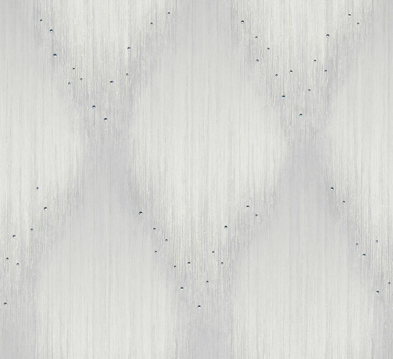 35883 Rhinestone Stripes Silver Grey Wallpaper by Galerie