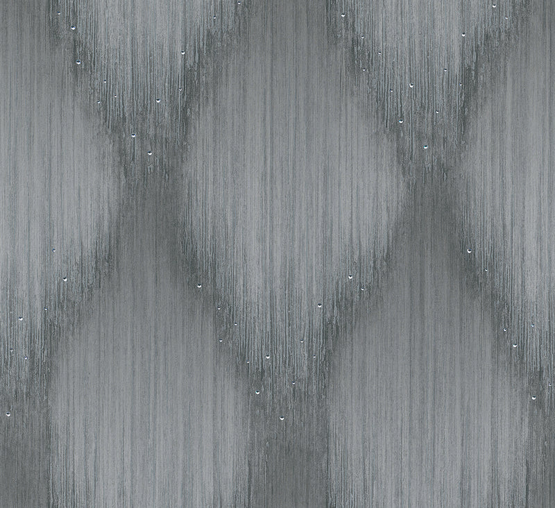 35884 Rhinestone Stripes Silver Grey Wallpaper by Galerie