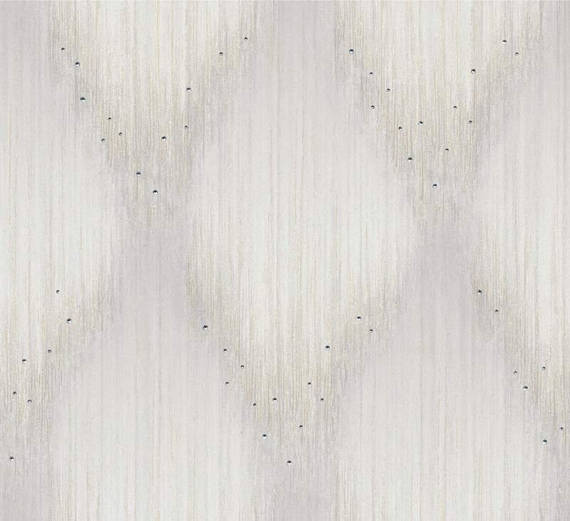 35887 Rhinestone Stripes Beige Wallpaper by Galerie
