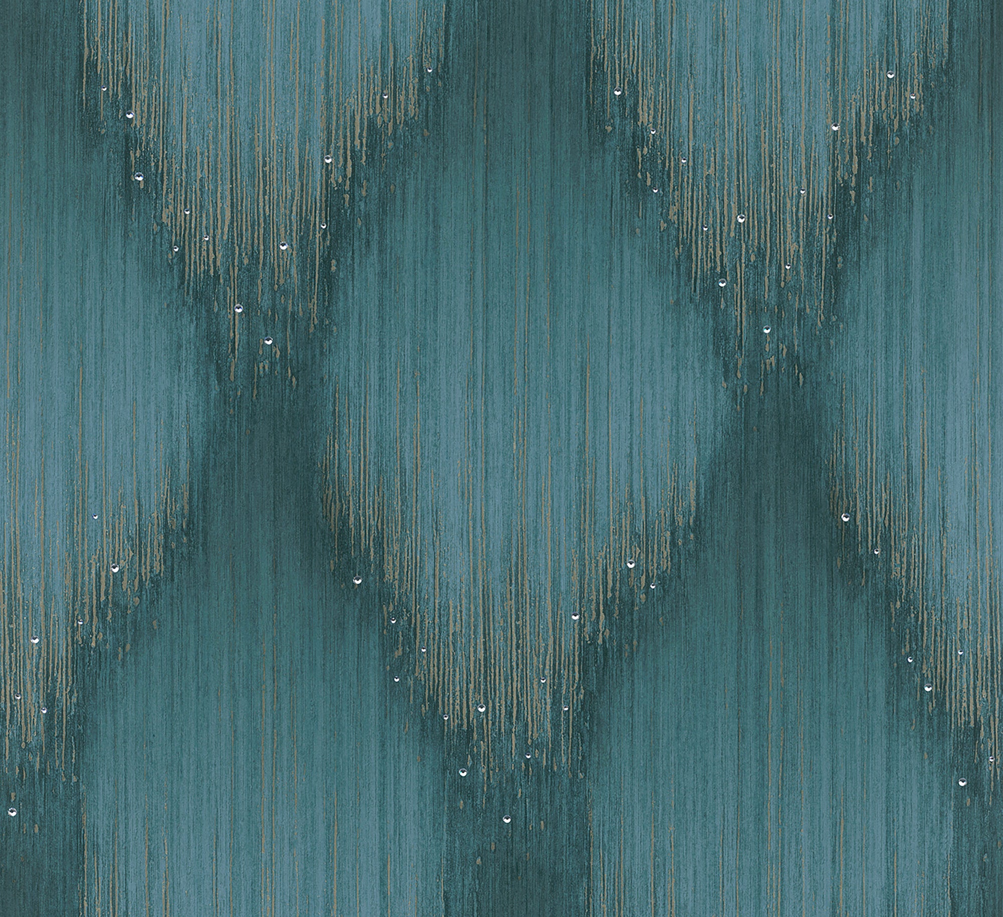 35888 Rhinestone Stripes Green Wallpaper by Galerie