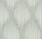 35889 Rhinestone Stripes Green Wallpaper by Galerie