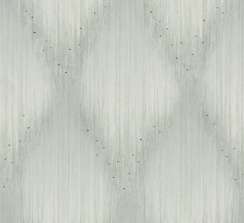 35889 Rhinestone Stripes Green Wallpaper by Galerie