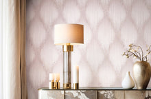 35890 Rhinestone Stripes Pink Wallpaper by Galerie