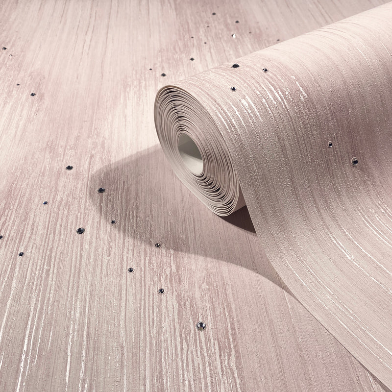 35890 Rhinestone Stripes Pink Wallpaper by Galerie