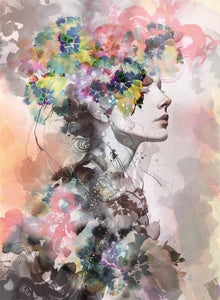 35897 Fashion Icon Beauty Mural Multi-coloured Wallpaper by Galerie