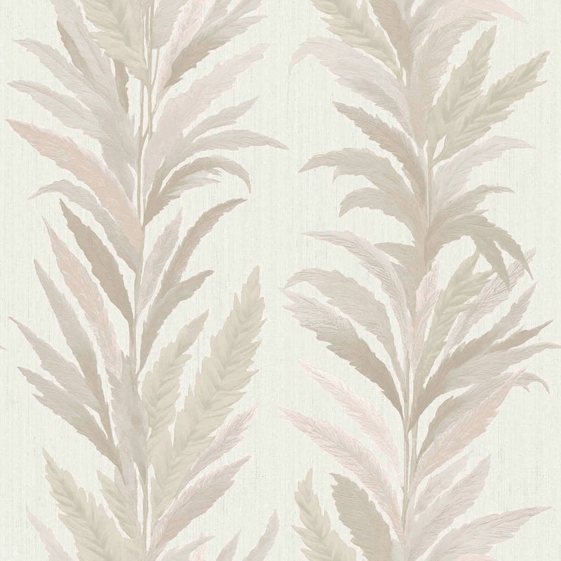 35900 Leaf Flourish Beige Wallpaper by Galerie