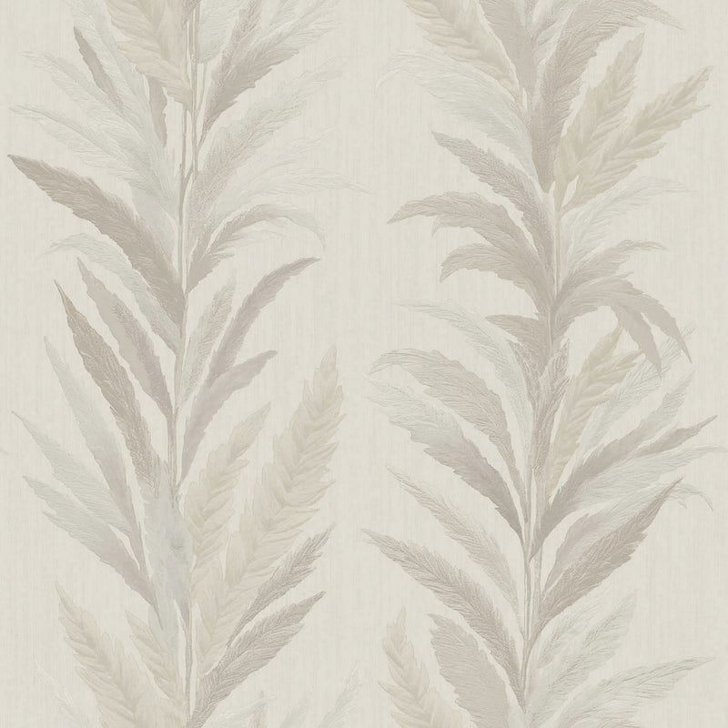 35901 Leaf Flourish Silver Grey Wallpaper by Galerie