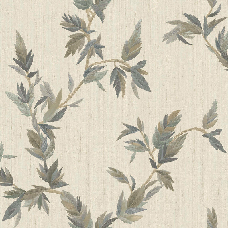 35915 Thin Leaf Beige Wallpaper by Galerie