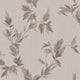 Thin Leaf Silver Grey Ornamenta Wallpaper by Galerie