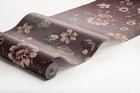 3591 Marion's Mural Dark Multi and Red Cottage Garden Wallpaper by Boråstapeter