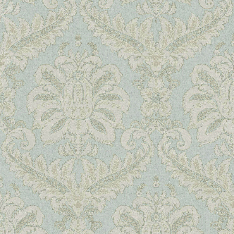 35923 Traditional Damask Blue Wallpaper by Galerie