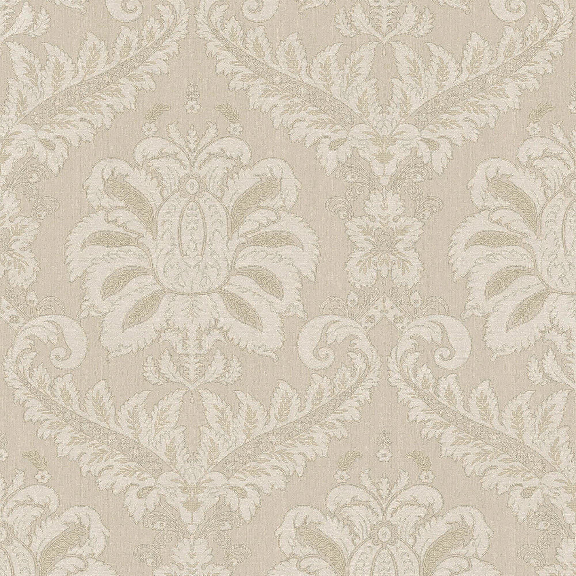 35924 Traditional Damask Beige Wallpaper by Galerie