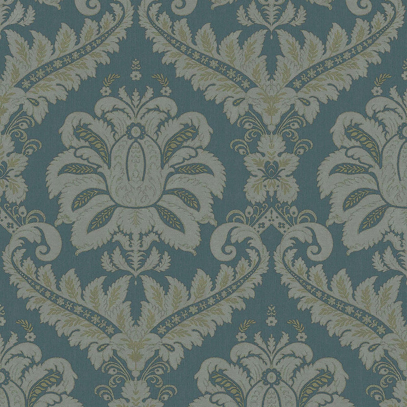 35925 Traditional Damask Green Wallpaper by Galerie