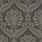35929 Traditional Damask Silver Grey Wallpaper by Galerie