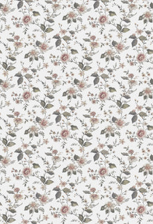 3592 Marion's Mural Light Multi and White Cottage Garden Wallpaper by Boråstapeter