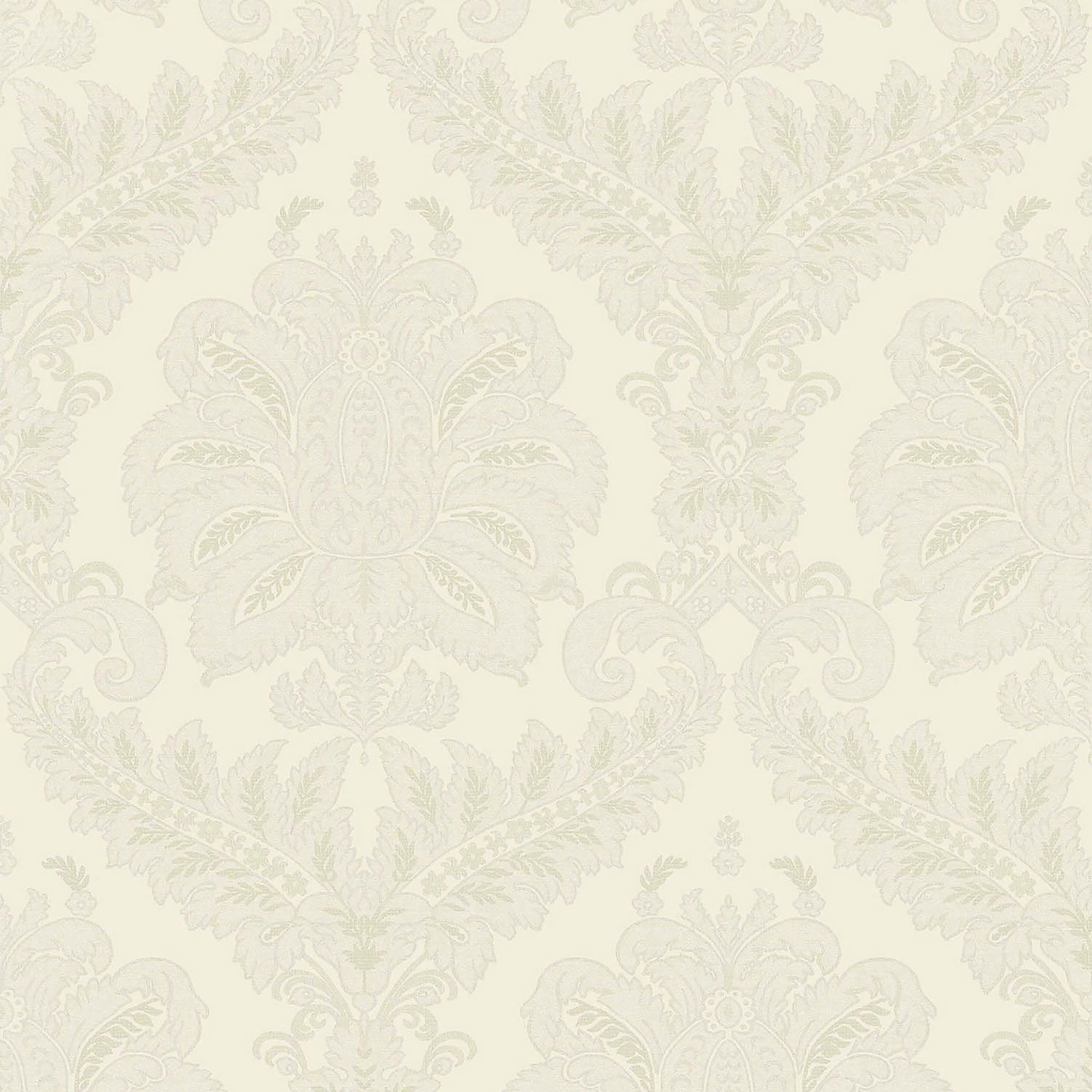 35930 Traditional Damask Cream Wallpaper by Galerie