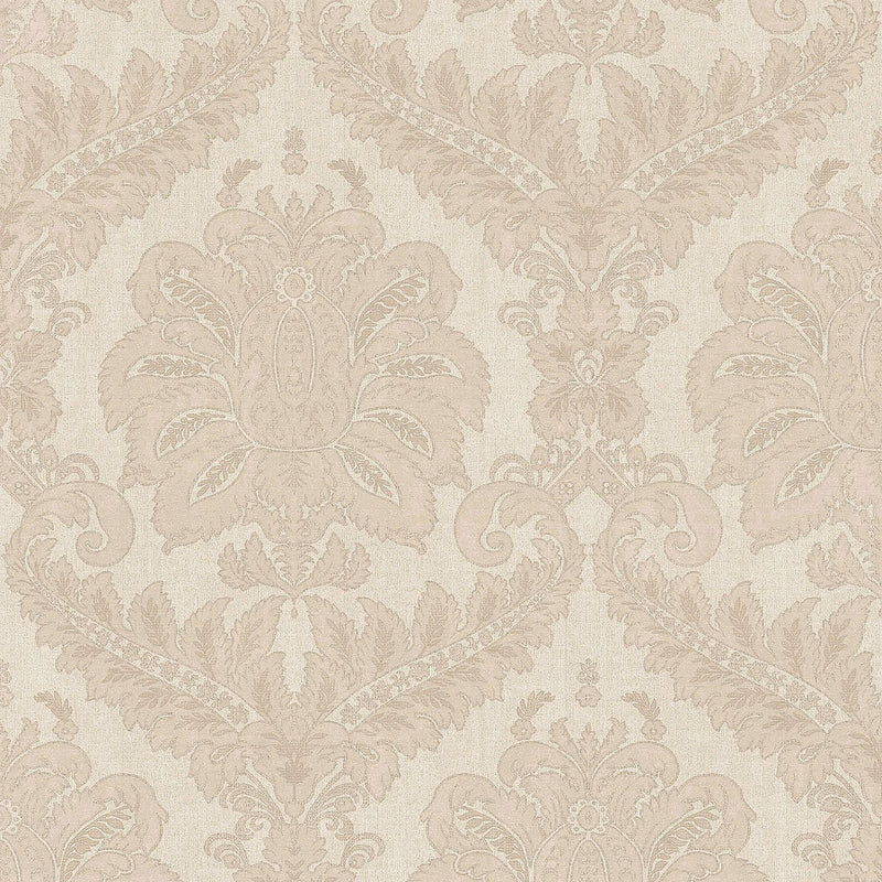 35934 Traditional Damask Beige Wallpaper by Galerie