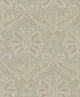 Traditional Damask Green Ornamenta Wallpaper by Galerie