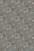 Marion's Mural Dark Multi and Green Cottage Garden Wallpaper by Boråstapeter