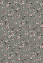 3593 Marion's Mural Dark Multi and Green Cottage Garden Wallpaper by Boråstapeter