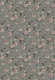 Marion's Mural Dark Multi and Green Cottage Garden Wallpaper by Boråstapeter